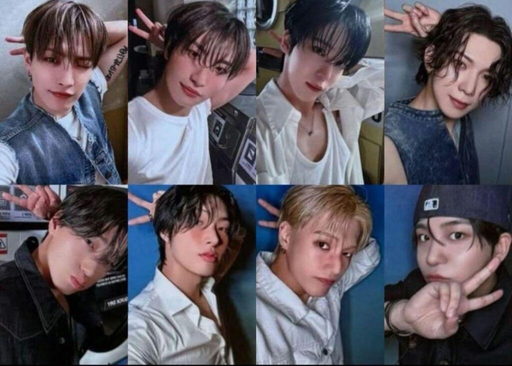 ATEEZ en una imagen conceptual pulida para Lemon Drop